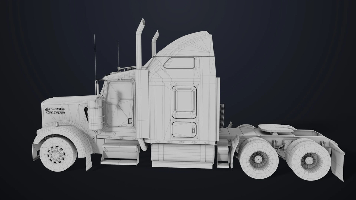 Heavy Truck 6 Chassis Collection URP HDRP Textures