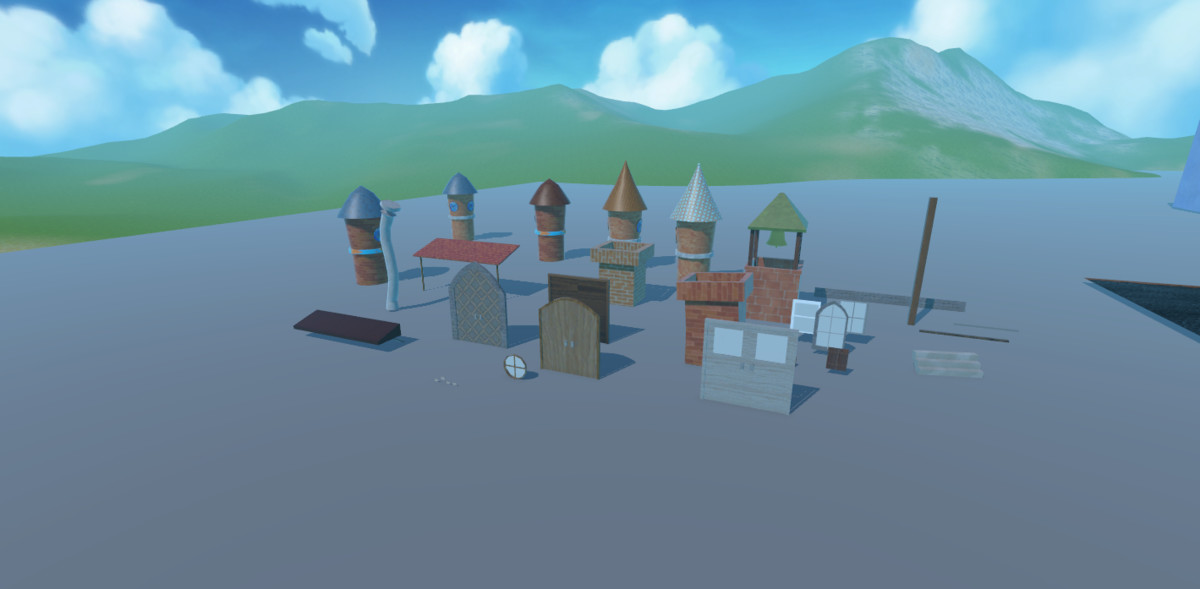 Old Cartoon House/Props