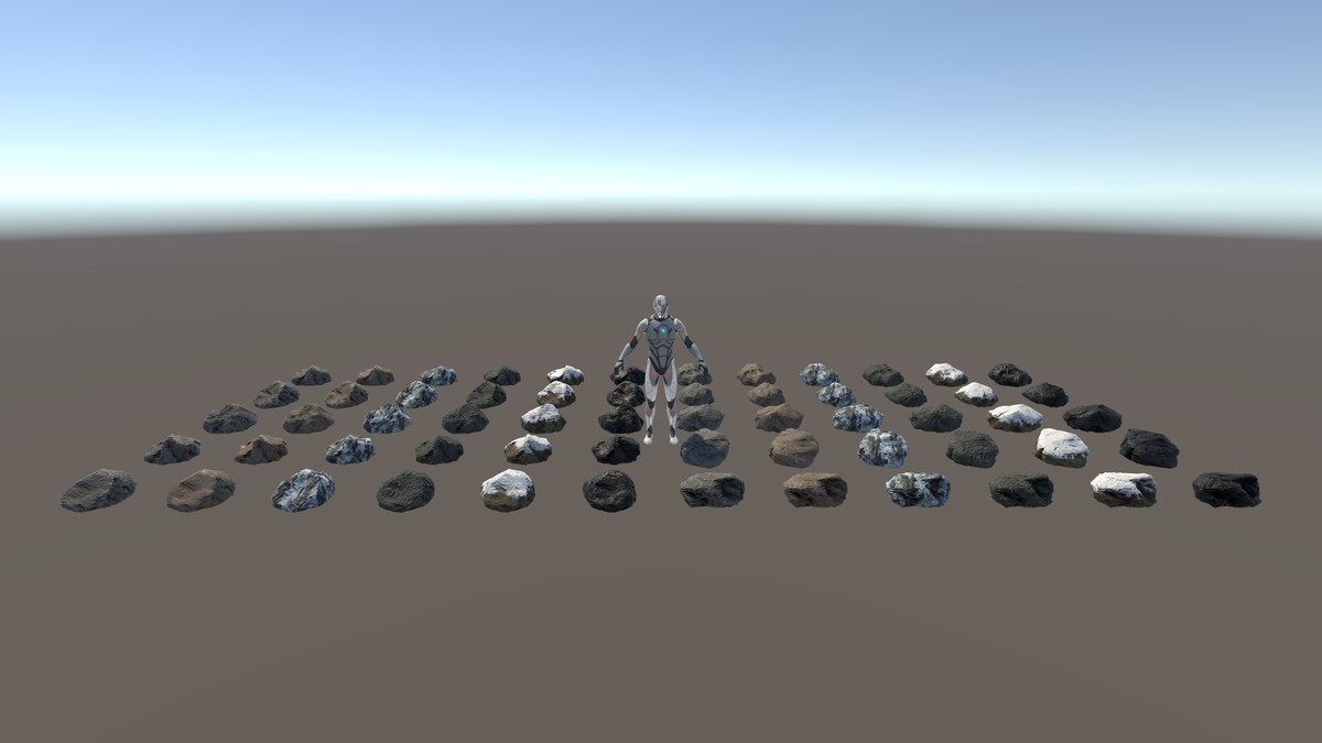Realistic Rock Pack - Large Rocks Set B