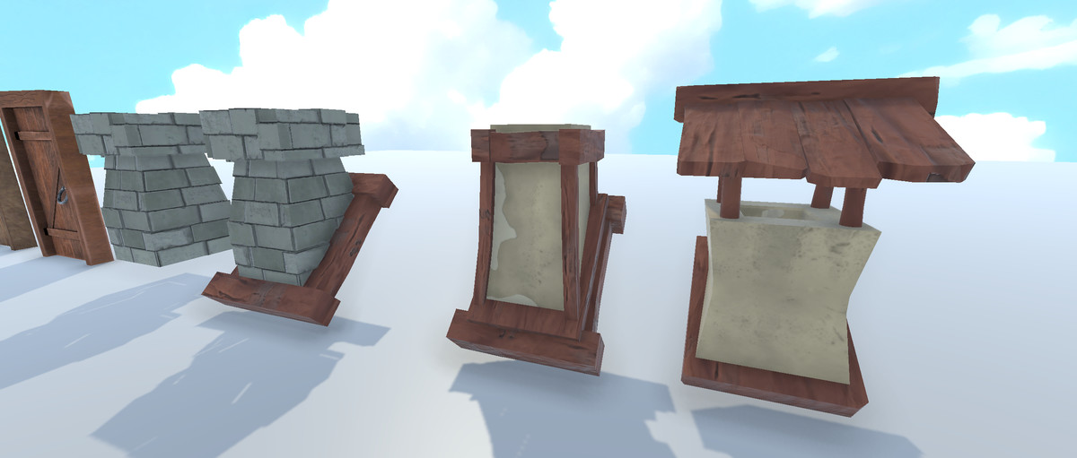 Modular Medieval House Pack