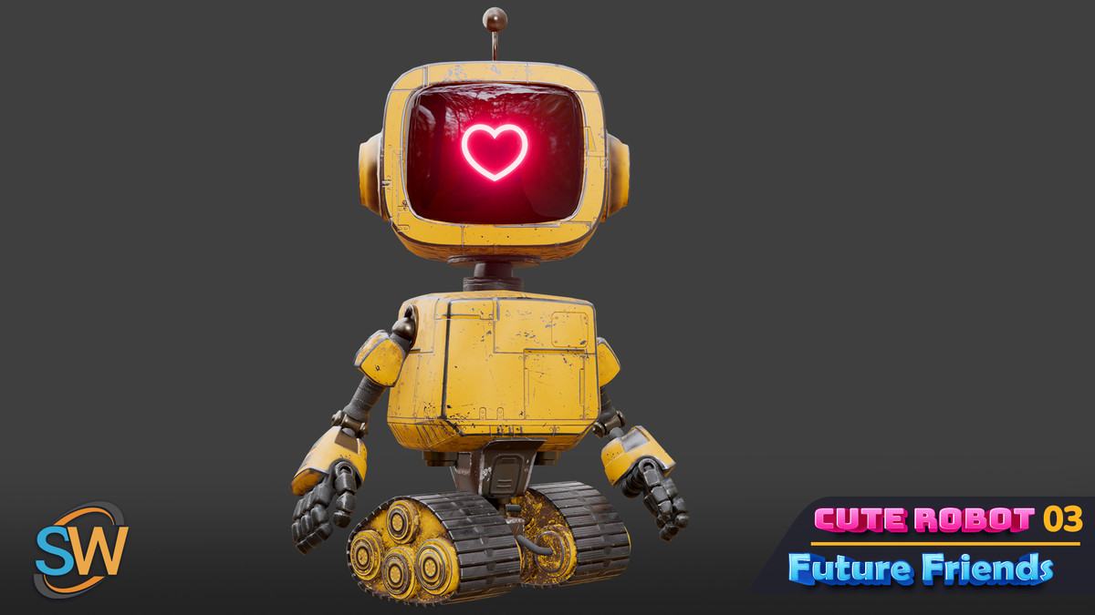 Cute Robot 03 - Future Friends