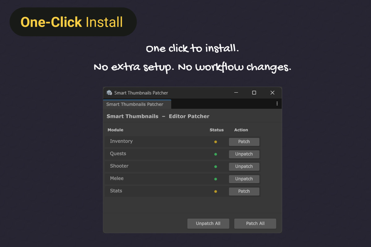 Smart Thumbnails | Game Creator 2