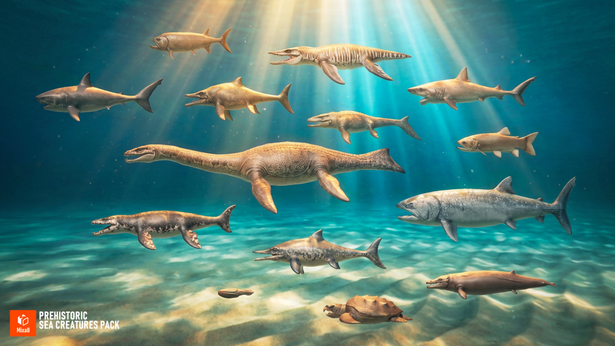 68 Mutant Fish & Sea Monsters Pack