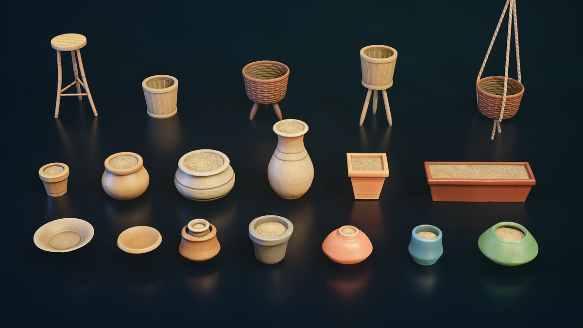 Stylized Home Plants