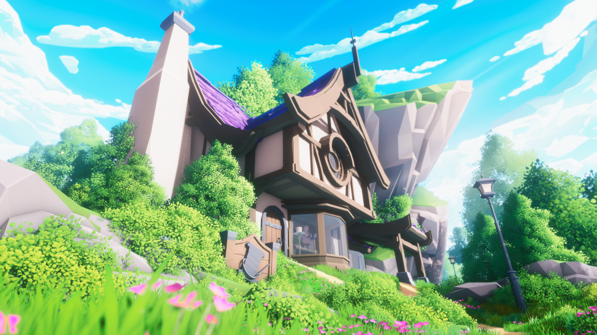 STYLIZED Fantasy Clothing Shop - Low Poly 3D Art