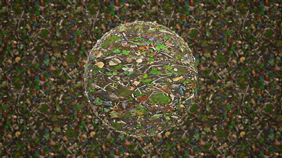 Stylized Materials - Forest Ground 1