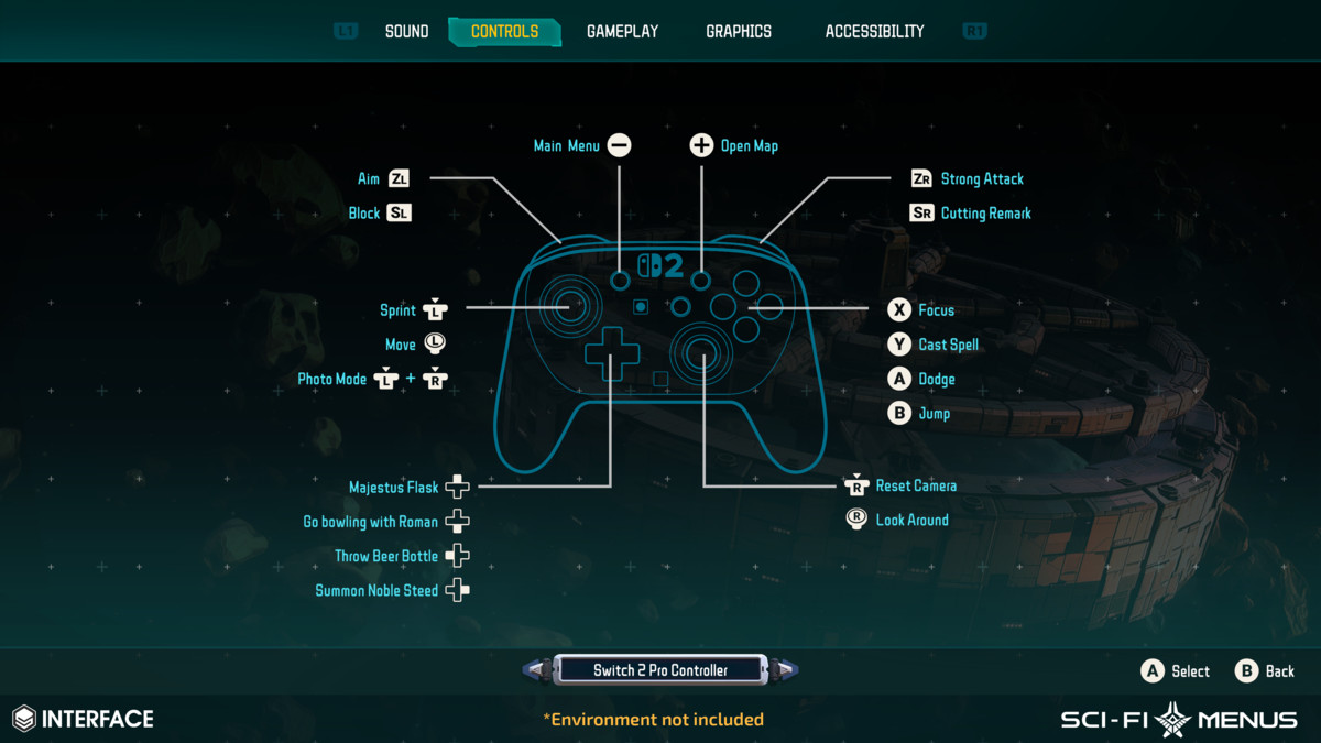 Sci-Fi Menus - Synty INTERFACE - GUI