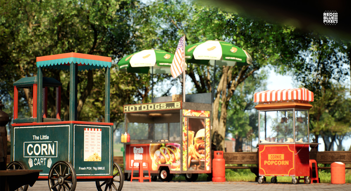 Modern Food Cart
