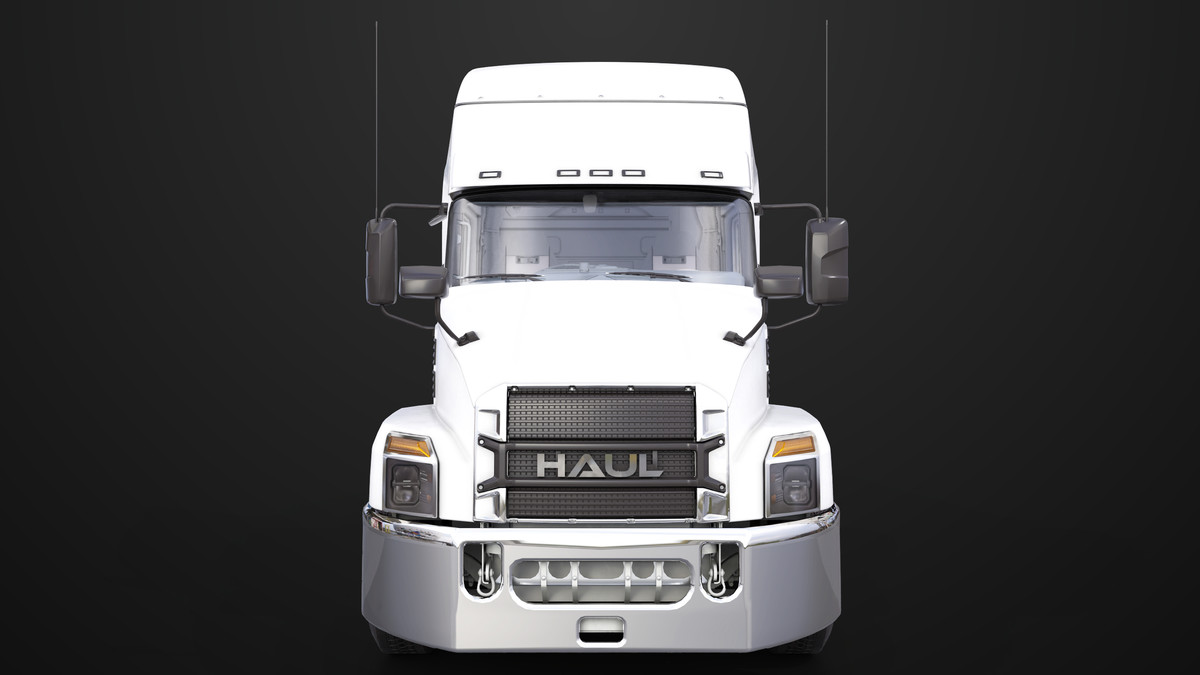 Heavy Truck Chassis 05 White Interior URP HDRP Textures