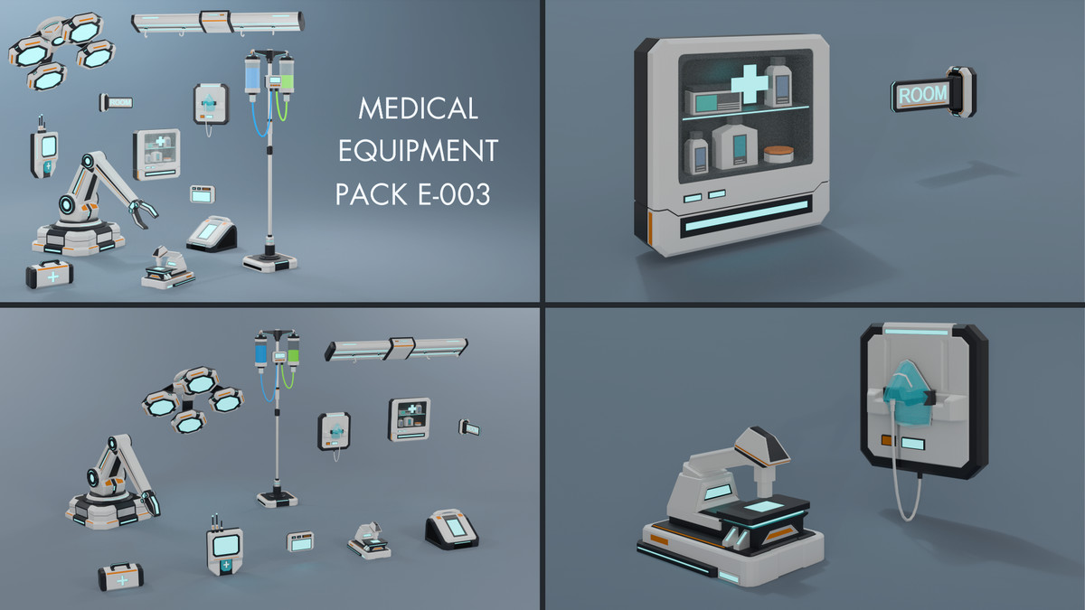 LOW POLY SCI-FI ULTIMATE ASSET LIBRARY
