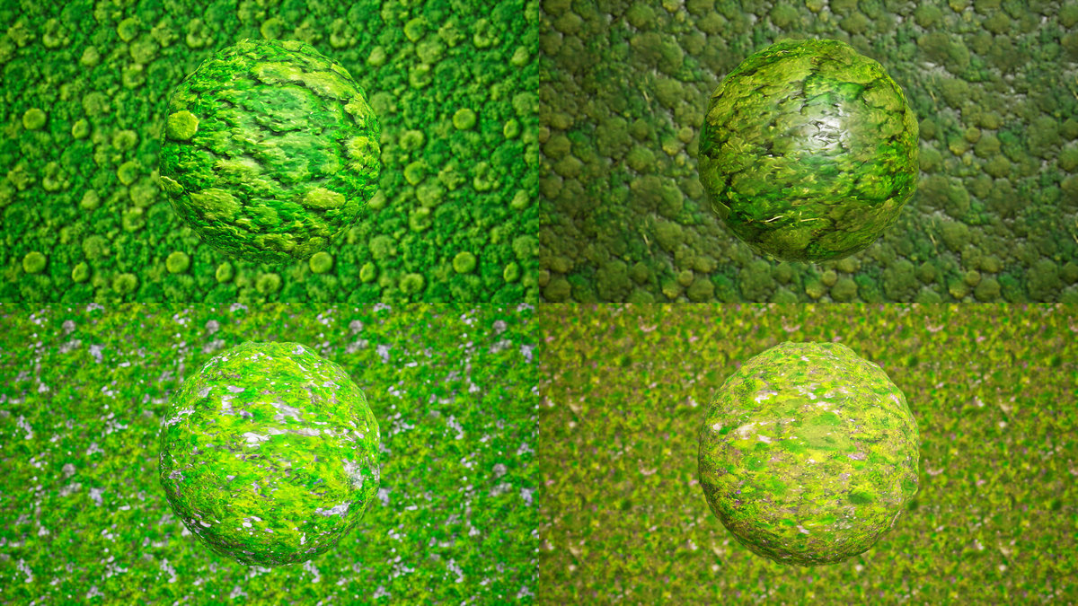Stylized Materials - Moss 1