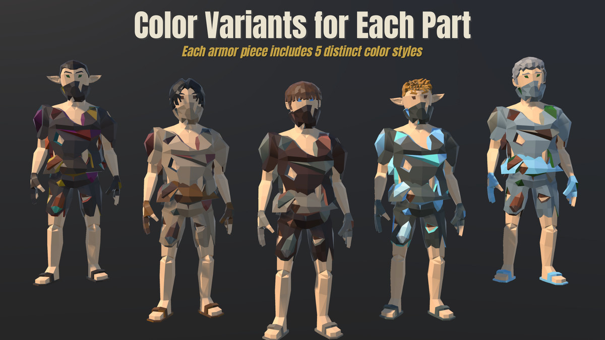 GanzSe Modular Character Pack Vol.1