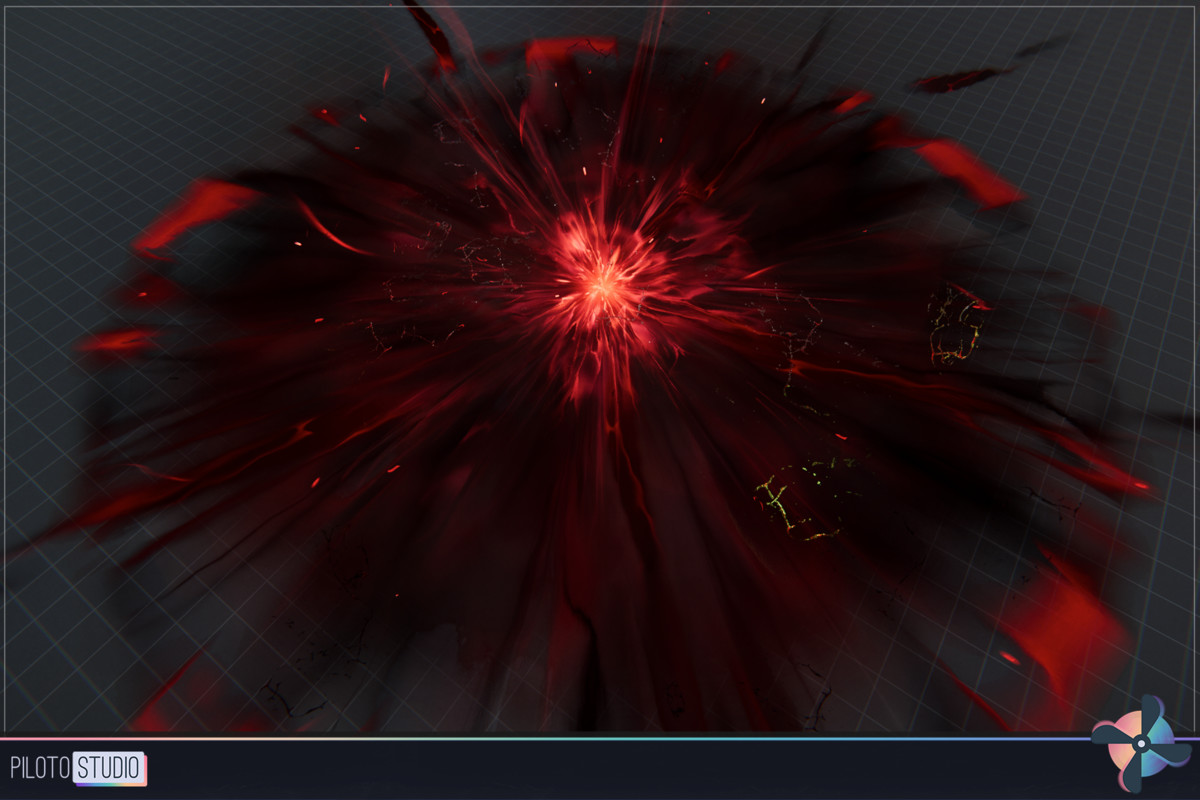 Realistic ARPG Blood VFX