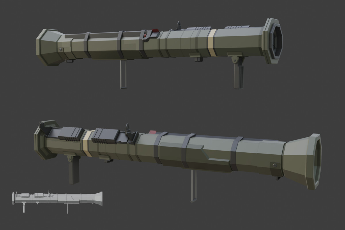 Low Poly Weapon Bundle Pack 3
