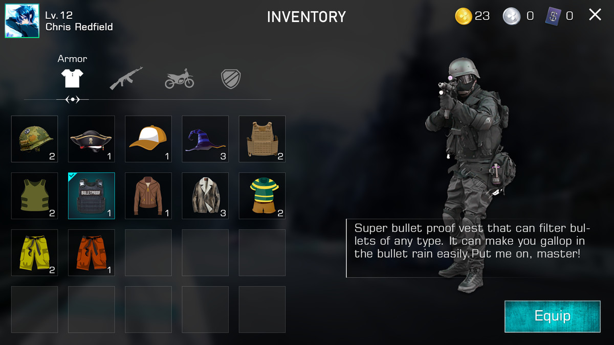 Modern Shooting UI Pack(+PSD)