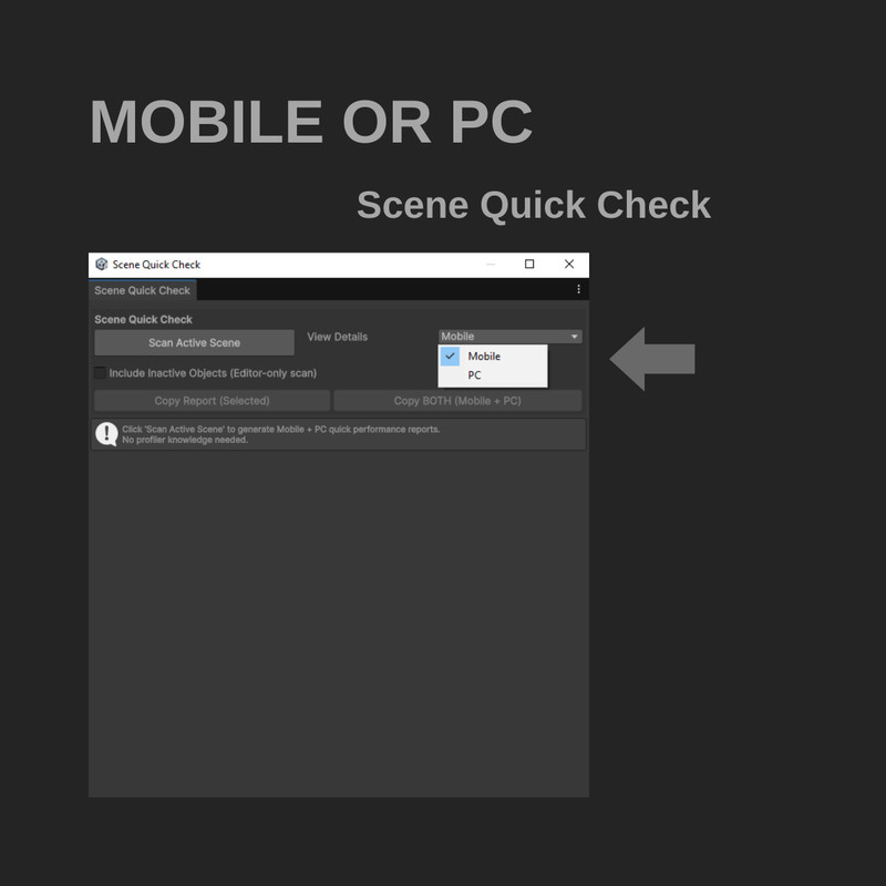 Scene Quick Check