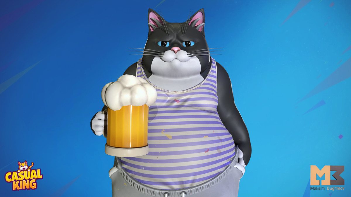 Untidy Cat