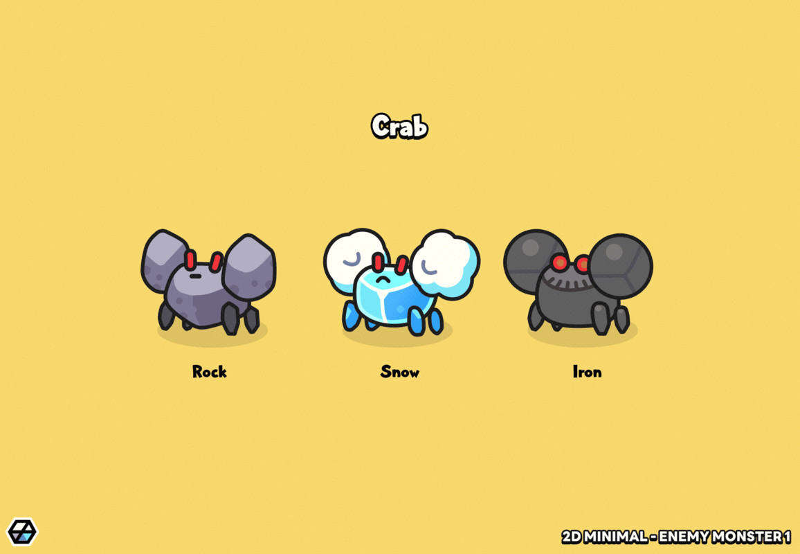 2D Minimal - Enemy Monster1