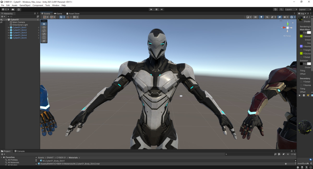 Sci-FI Cyber Robot 01