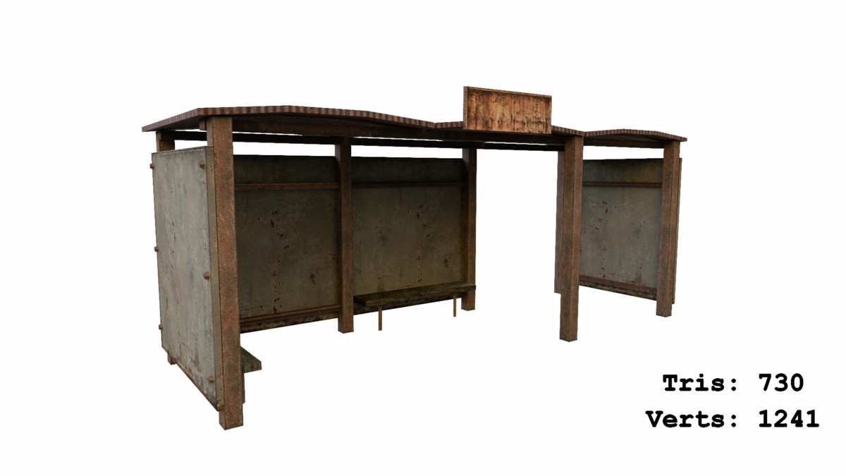 Abandoned Apocalyptic Buildings Mega Pack