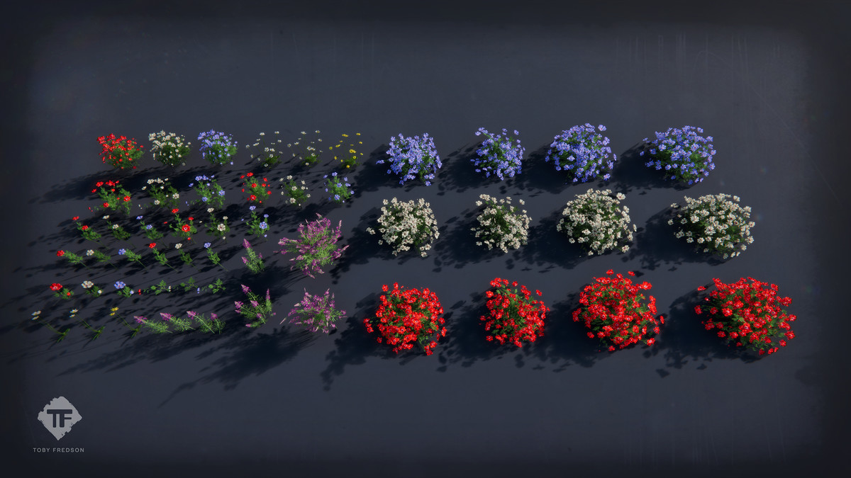 Juniper Pack - Toby Foliage Engine Assets