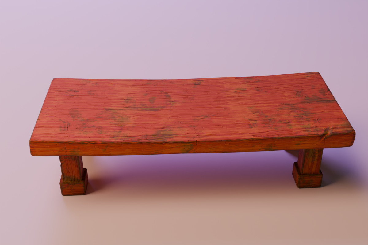 Wooden Bench Mini Pack