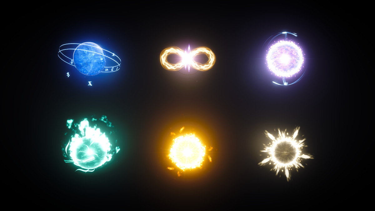 Elemental Orbs VFX - 57 Real-Time Magic Orbs