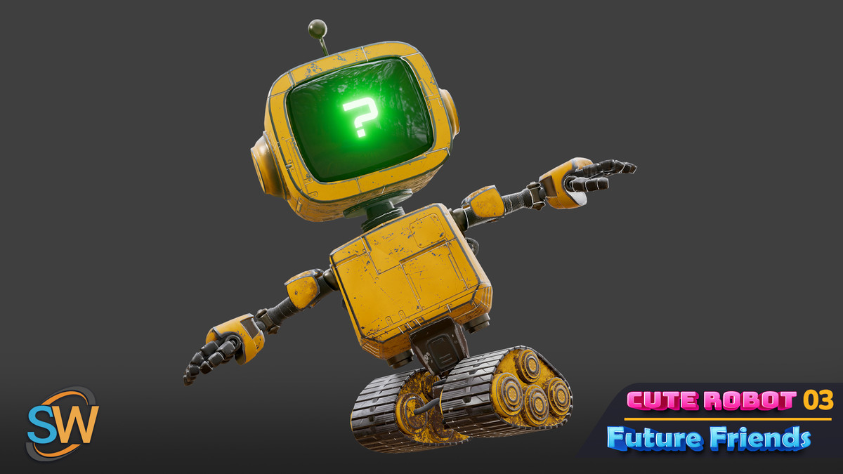Cute Robot 03 - Future Friends