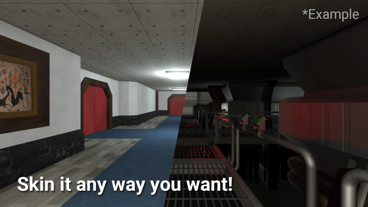 Procedural Rooms & Corridors Dungeon Generator (WFC) | MoraMapGen