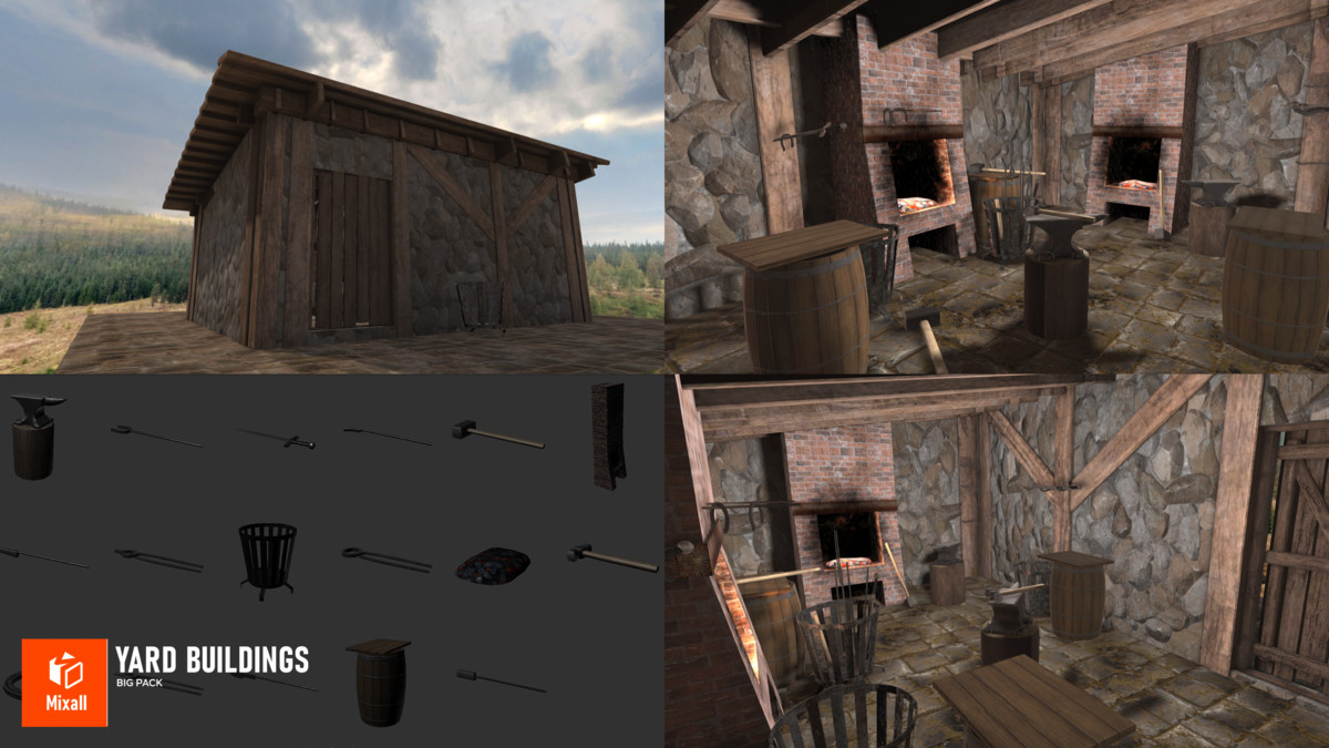 Yard buildings - Big Pack