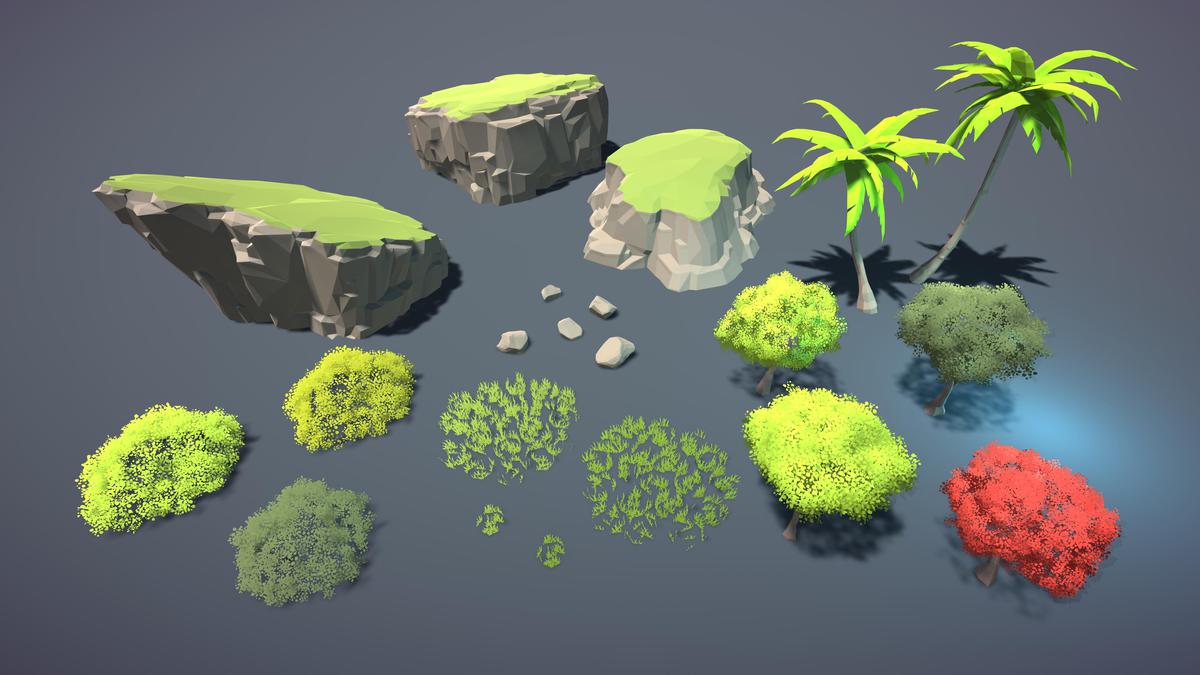 STYLIZED Fantasy Fisherman's Shack - Low Poly 3D Pack