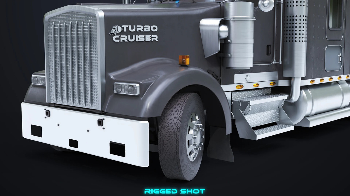 Heavy Truck 6 Chassis Collection URP HDRP Textures