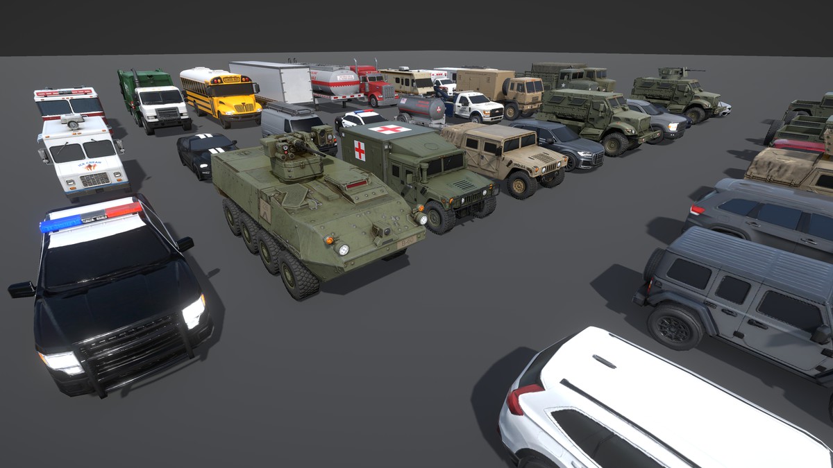 Modern Vehicle Pack (Mobile & PC)