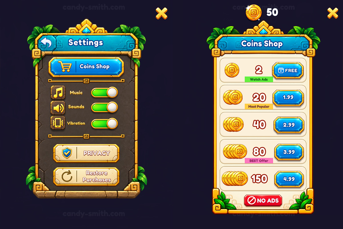 Block Puzzle: Jewel | 250 levels