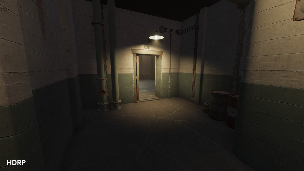 WW2 & Cold War Modular Military Bunker Entrance, Tunnel and Checkpoint