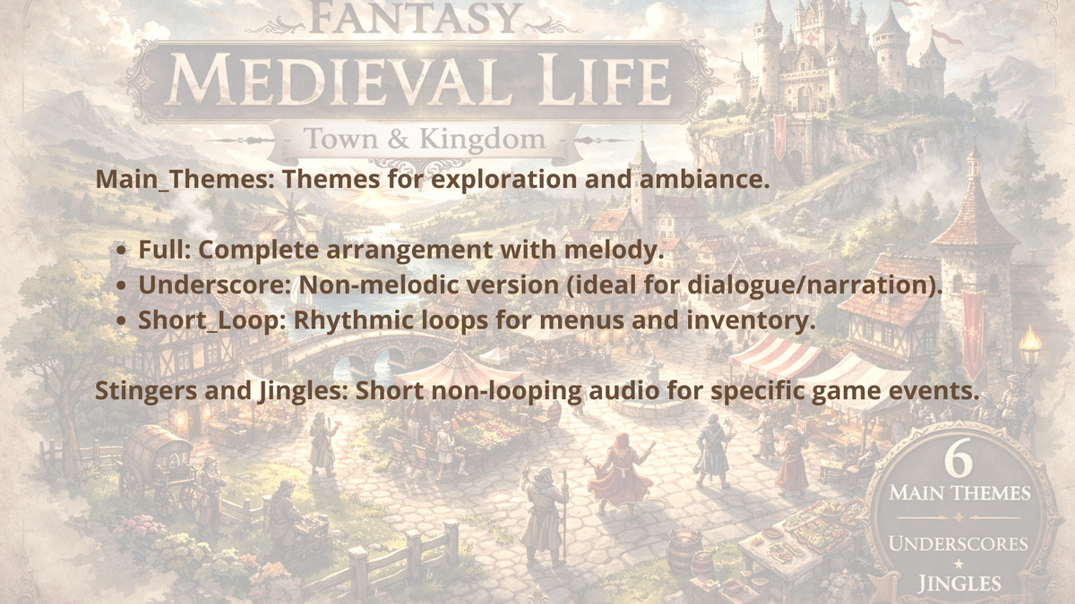 Fantasy Medieval Life: Town & Kingdom