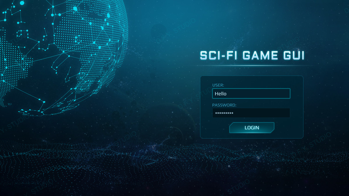 SCI-FI UI_Components v2