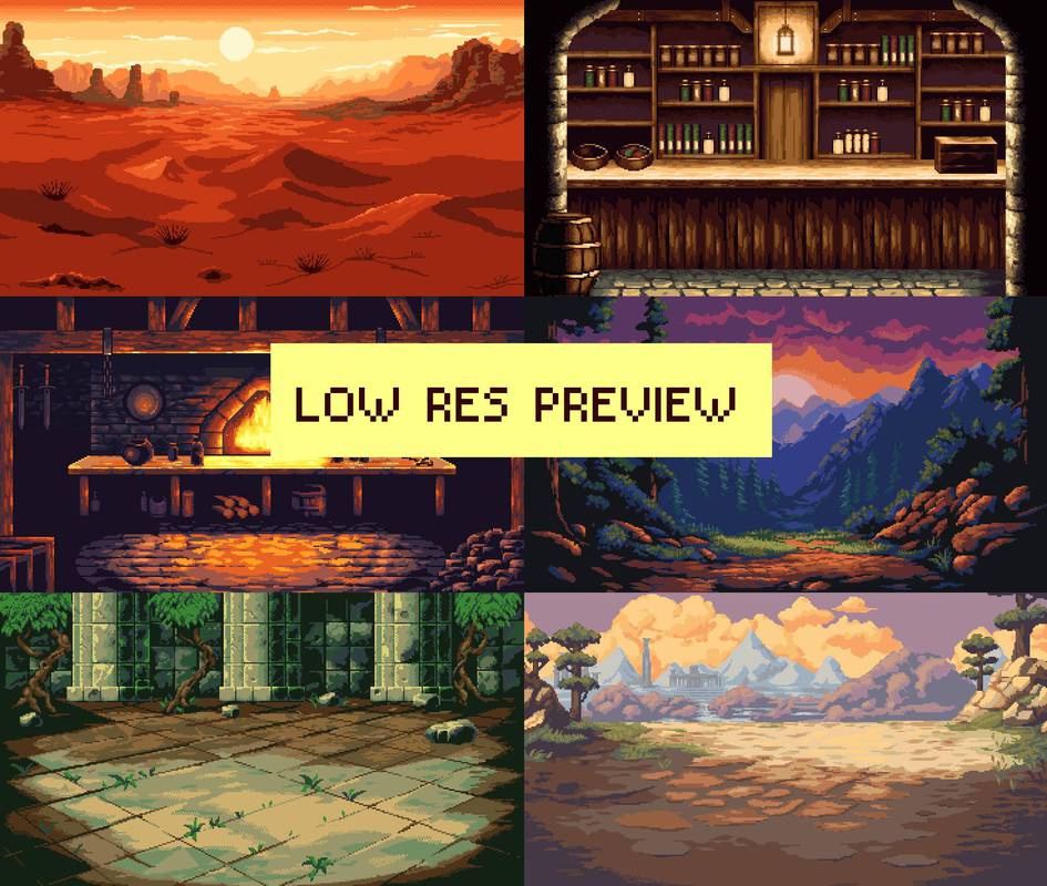 Battle Backgrounds Pack 6, image 3