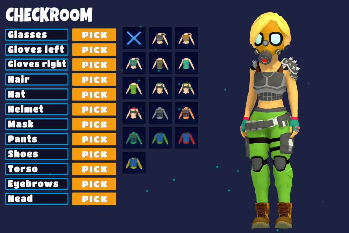 Stylized Military Characters