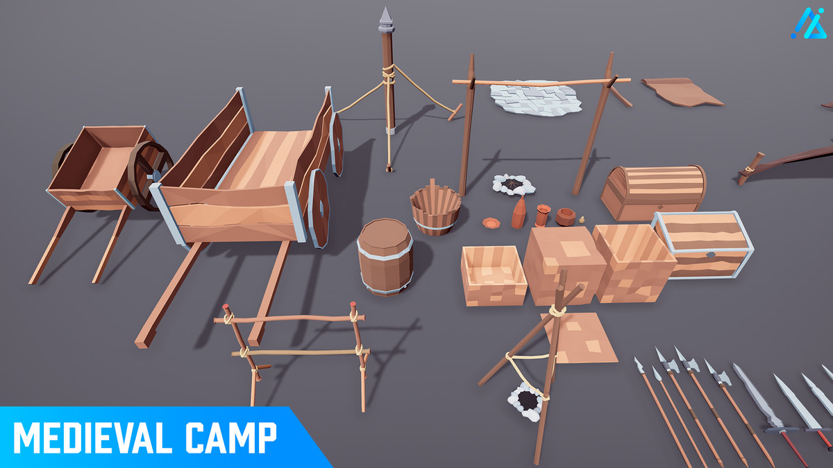 POLY - Medieval Camp