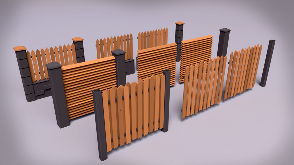 Modern Fence Pack – BoznaWhat