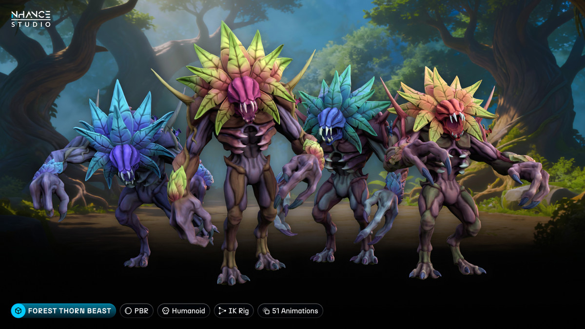 Stylized Forest Creatures Pack