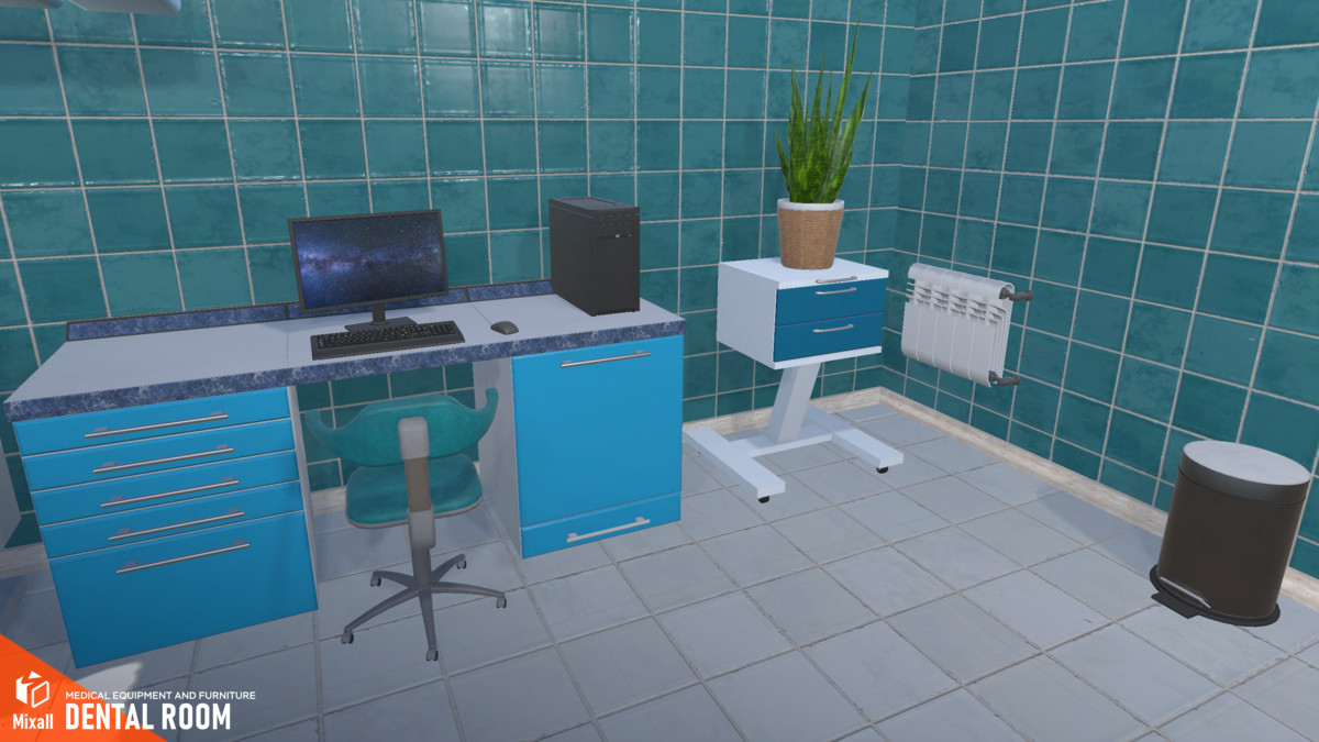 Dental Room - medical equipment and furniture