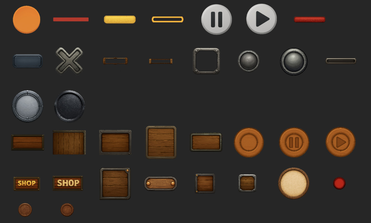 Simply Textured UI Bundle