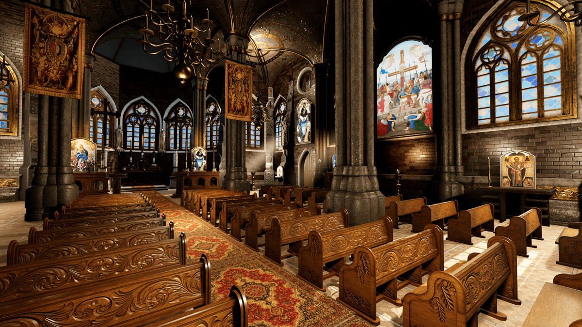 Cathedral 2. (URP)
