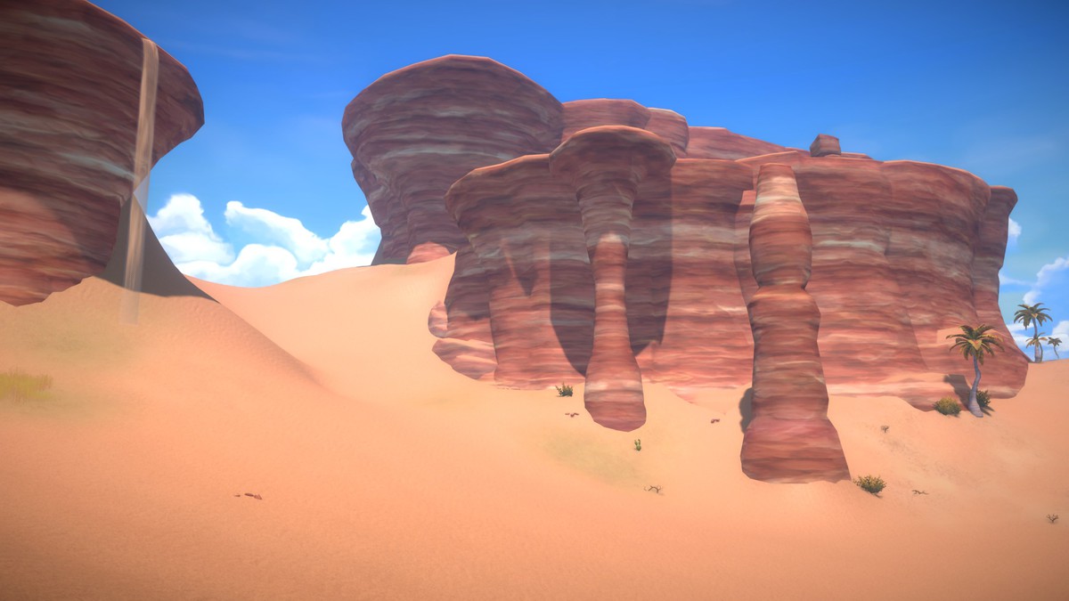 Stylized Desert