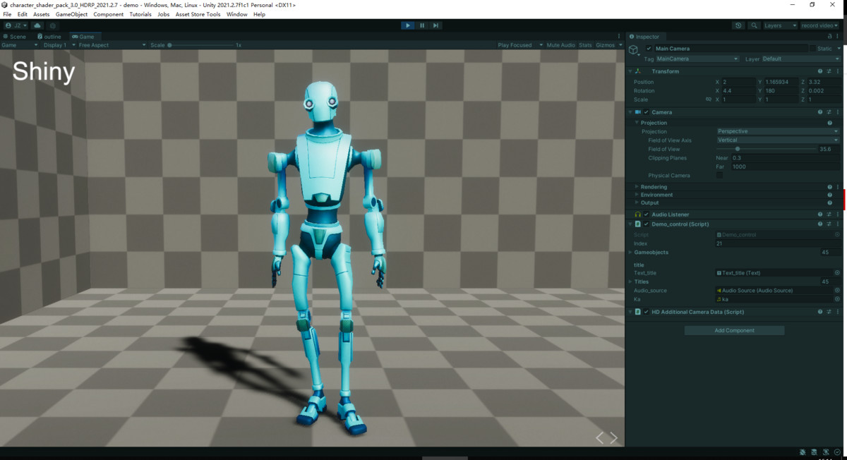 Character Shader Pack 3.0 - HDRP