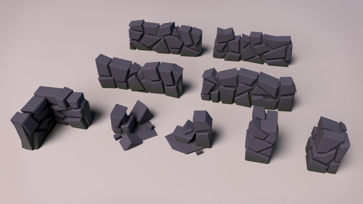Stone Fence Set – BoznaWhat