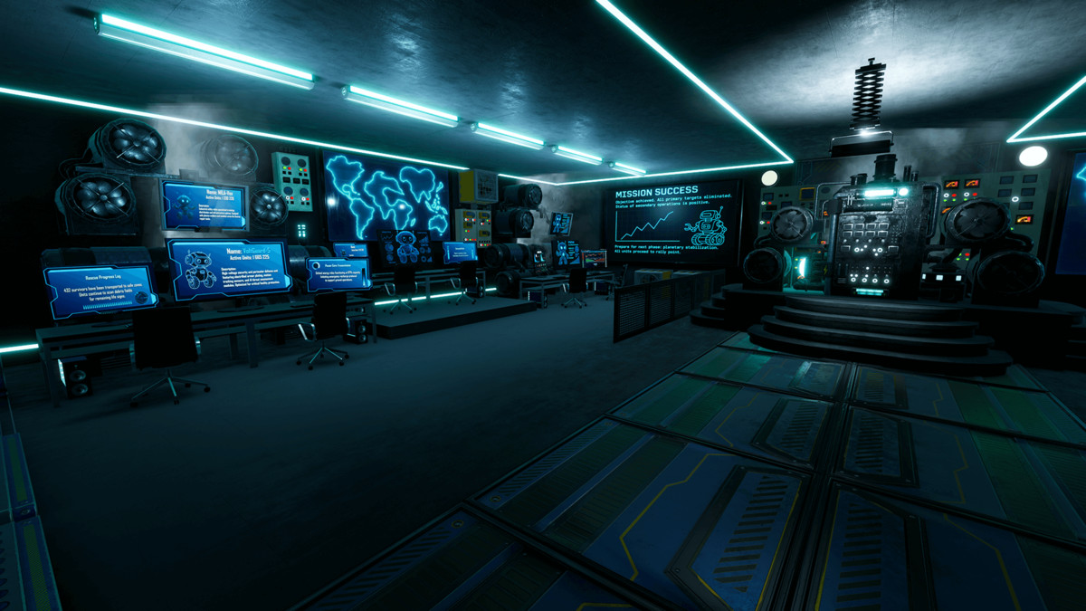 SciFi Control Room (URP)