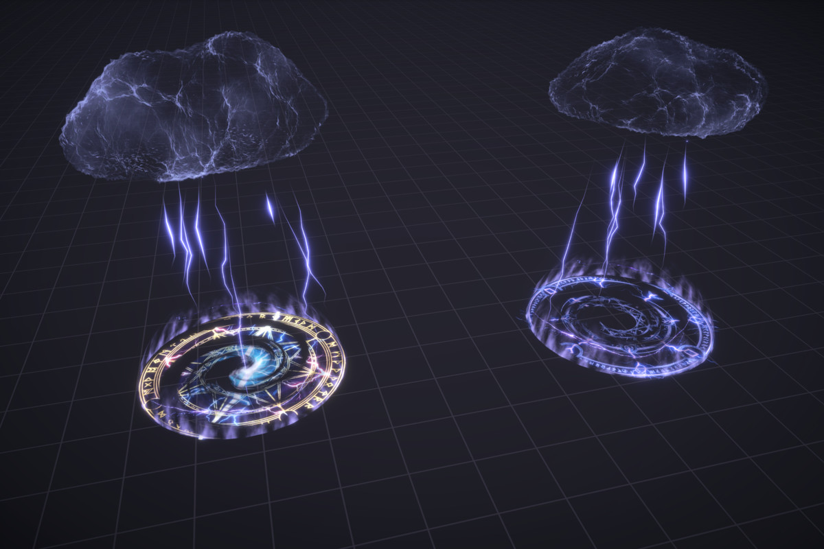 Stylized Thundercloud VFX